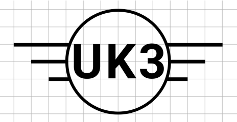 UK3 class identification label for a class UK3 unmanned aircraft system